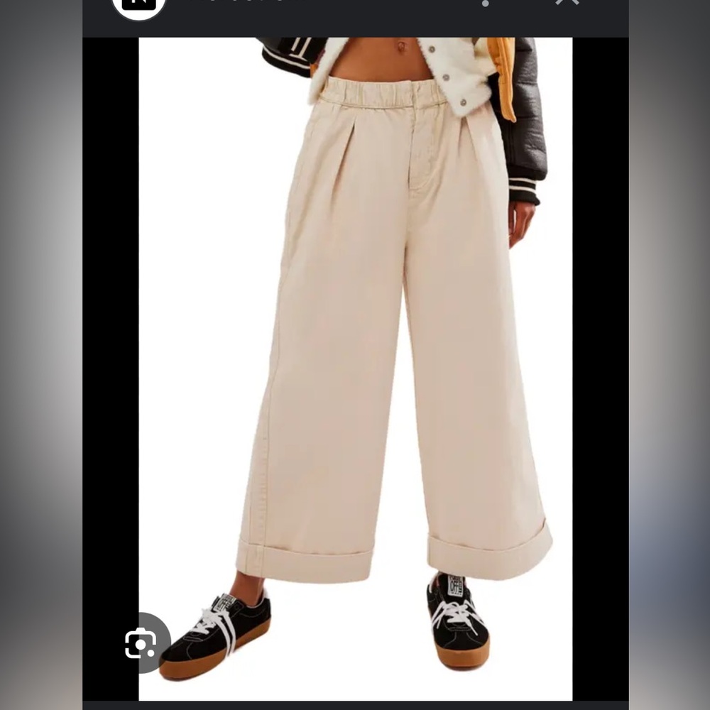 FREE PEOPLE After Love cuff pant